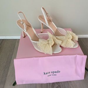 Kate Spade Bridal Sparkle Heels size 9.5